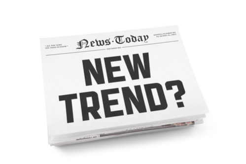 Stockphoto: New Trend newspaper