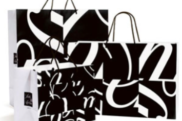 Decorative shopping bags