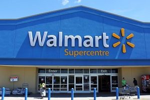 Walmart store front