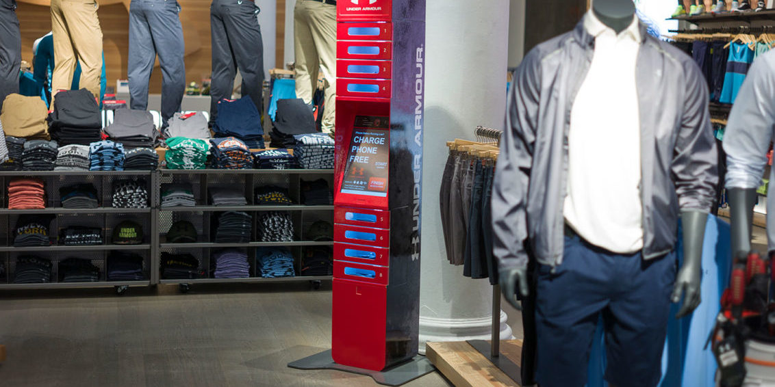 Mens clothing store display